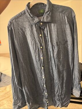 Sid mashburn chambray shirt